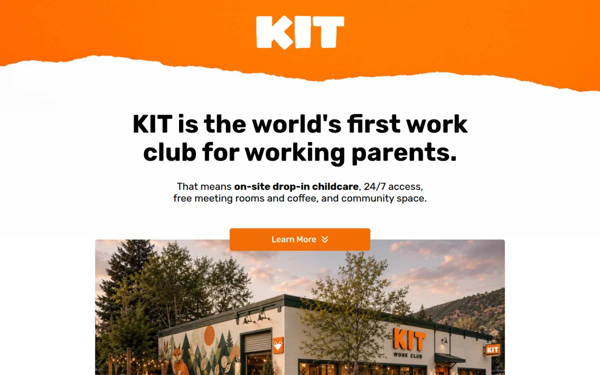 Visit the Kit Coworking + Childcare website (opens in a new tab)