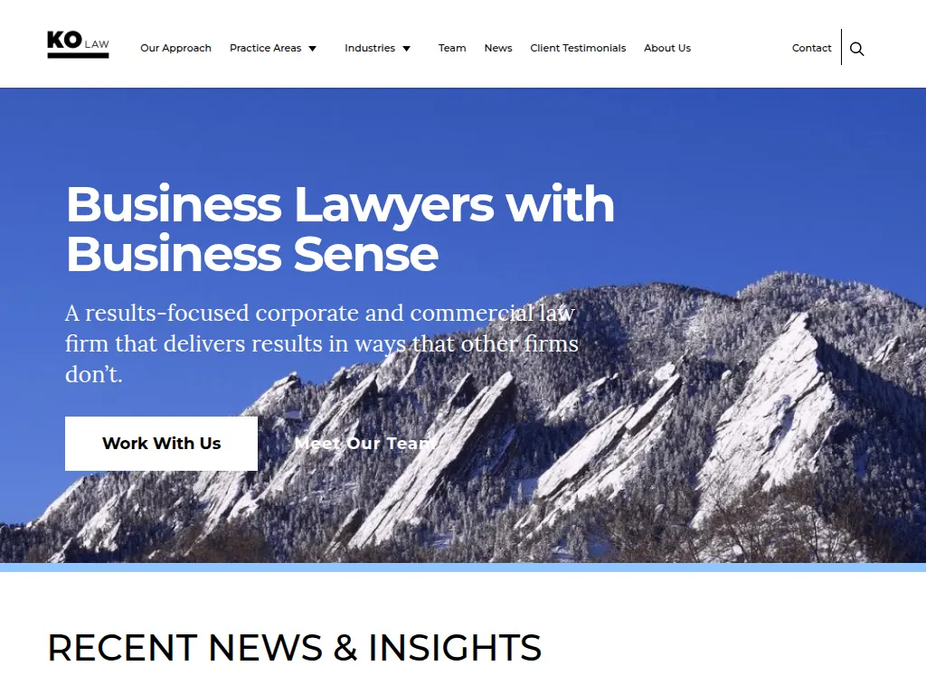 Visit the KO Law PC website (opens in a new tab)