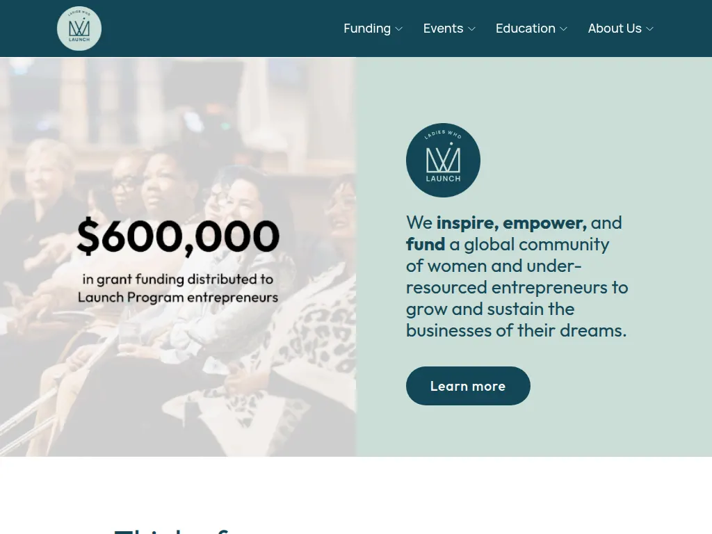 Visit the Ladies Who Launch website (opens in a new tab)