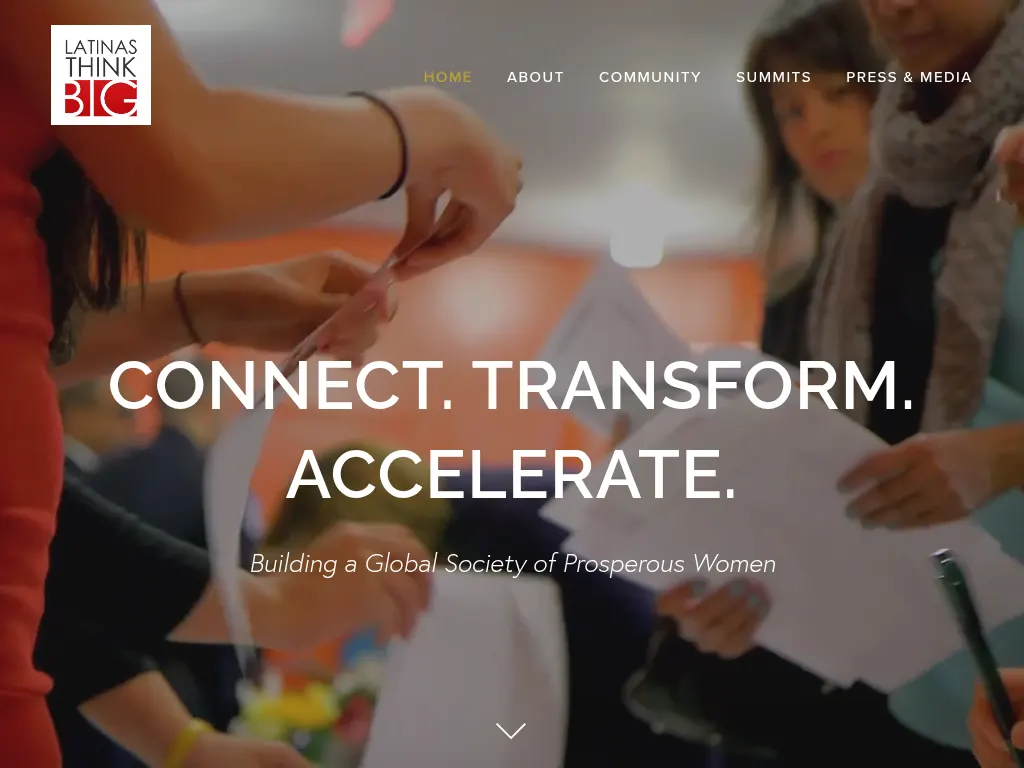 Visit the Latinas Think Big website (opens in a new tab)