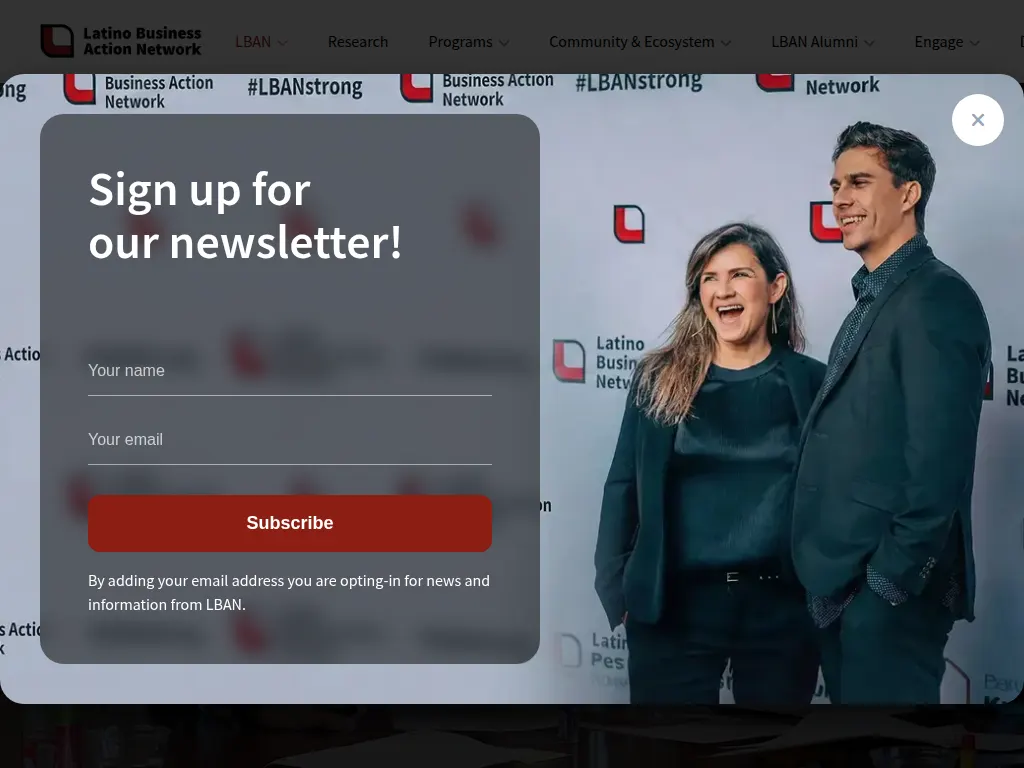 Visit the Latino Business Action Network (LBAN) website (opens in a new tab)