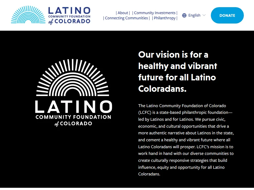Visit the Latino Community Foundation of Colorado (LCFC) website (opens in a new tab)