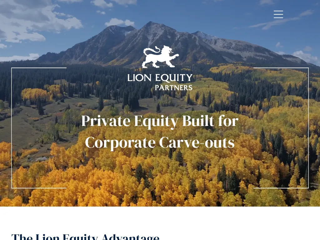 Visit the Lion Equity Partners website (opens in a new tab)