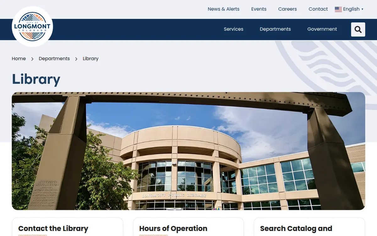 Visit the Longmont Public Library website (opens in a new tab)