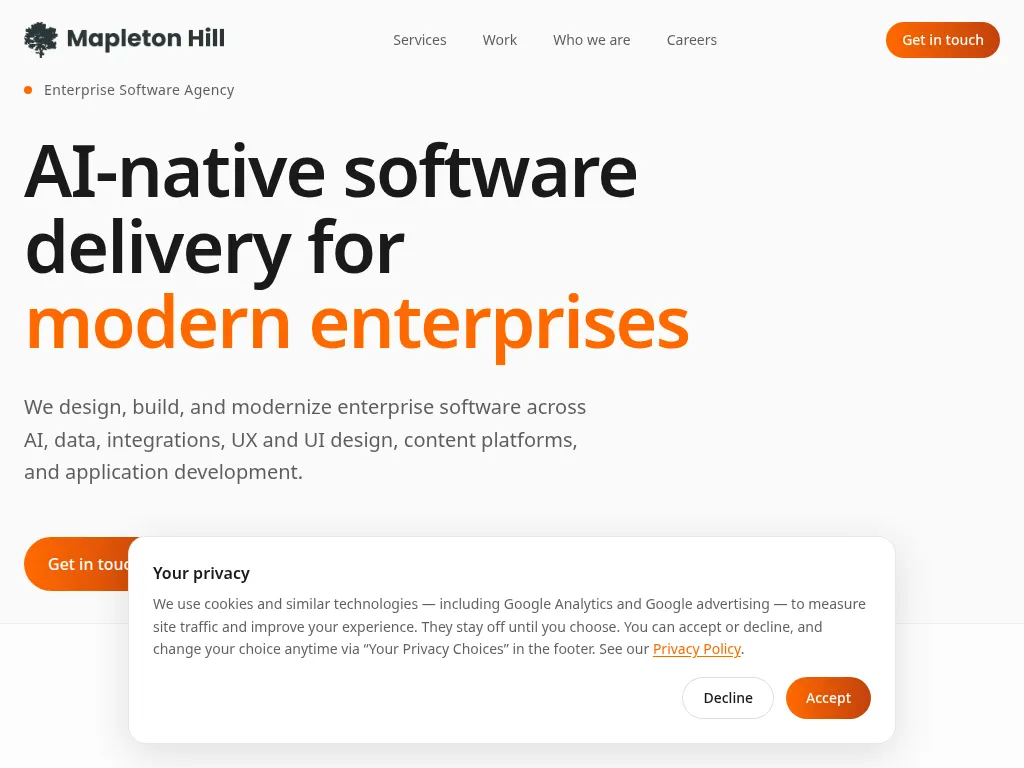 Visit the Mapleton Hill website (opens in a new tab)