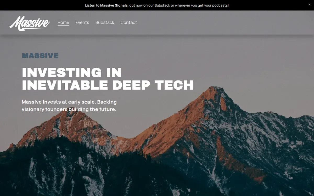 Visit the Massive Capital Partners (Massive VC) website (opens in a new tab)