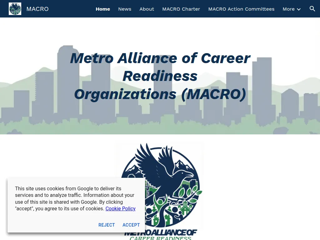 Visit the Metro Alliance of Career Readiness Organizations (MACRO) website (opens in a new tab)