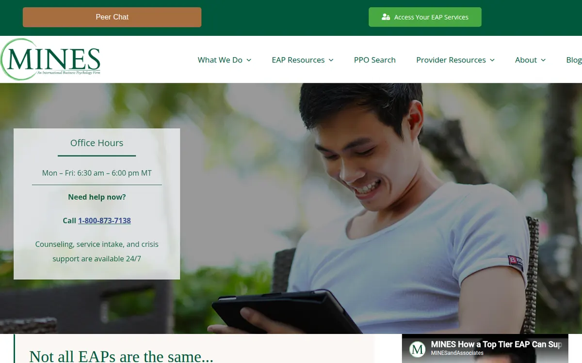 Visit the MINES & Associates website (opens in a new tab)
