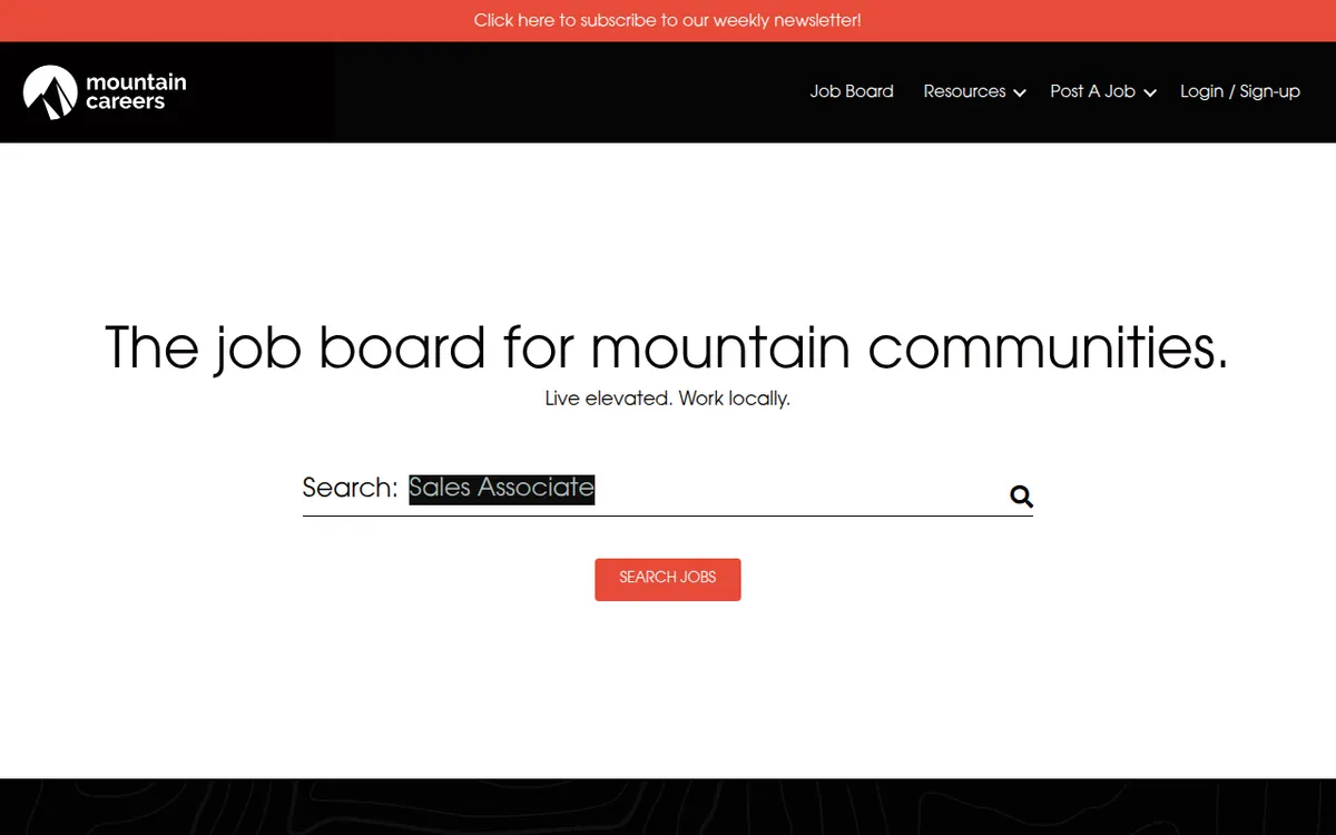 Visit the Mountain Careers website (opens in a new tab)