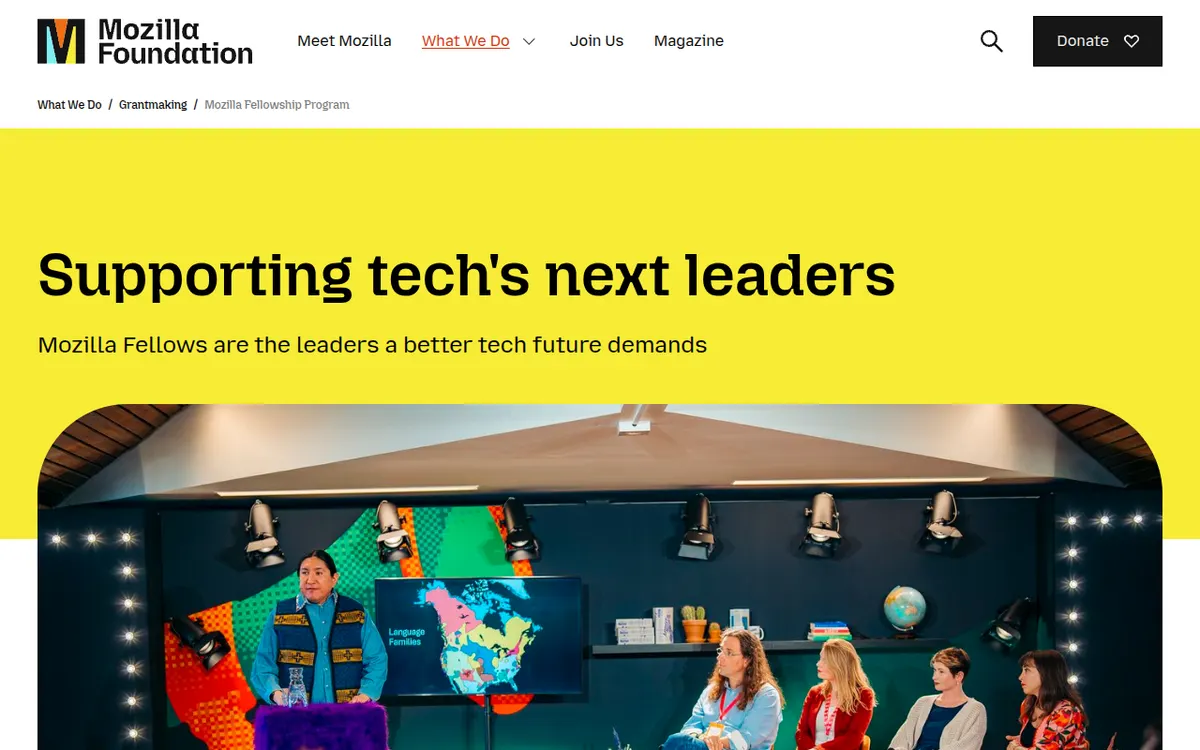 Visit the Mozilla Fellows website (opens in a new tab)