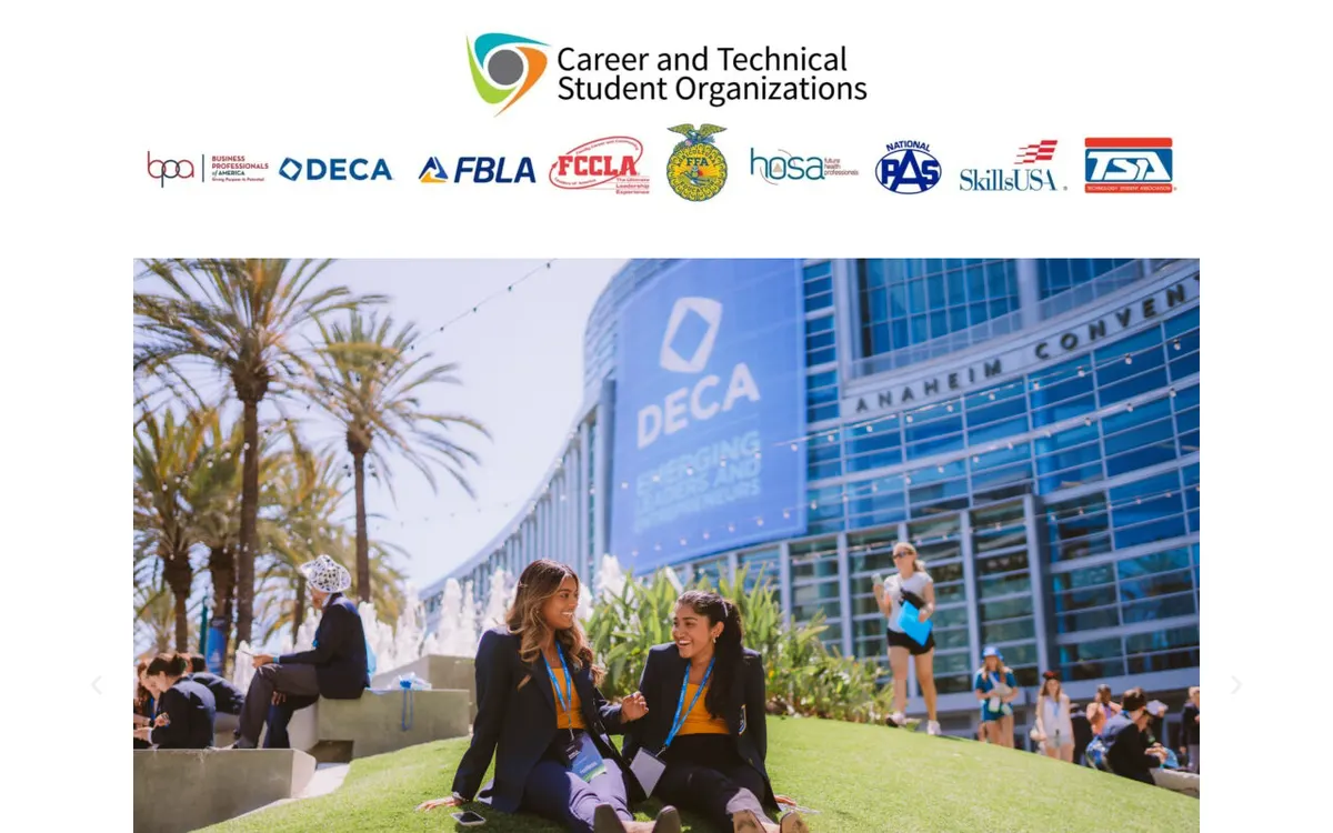 Visit the National Coordinating Council for Career and Technical Student Organizations (NCC-CTSO) website (opens in a new tab)