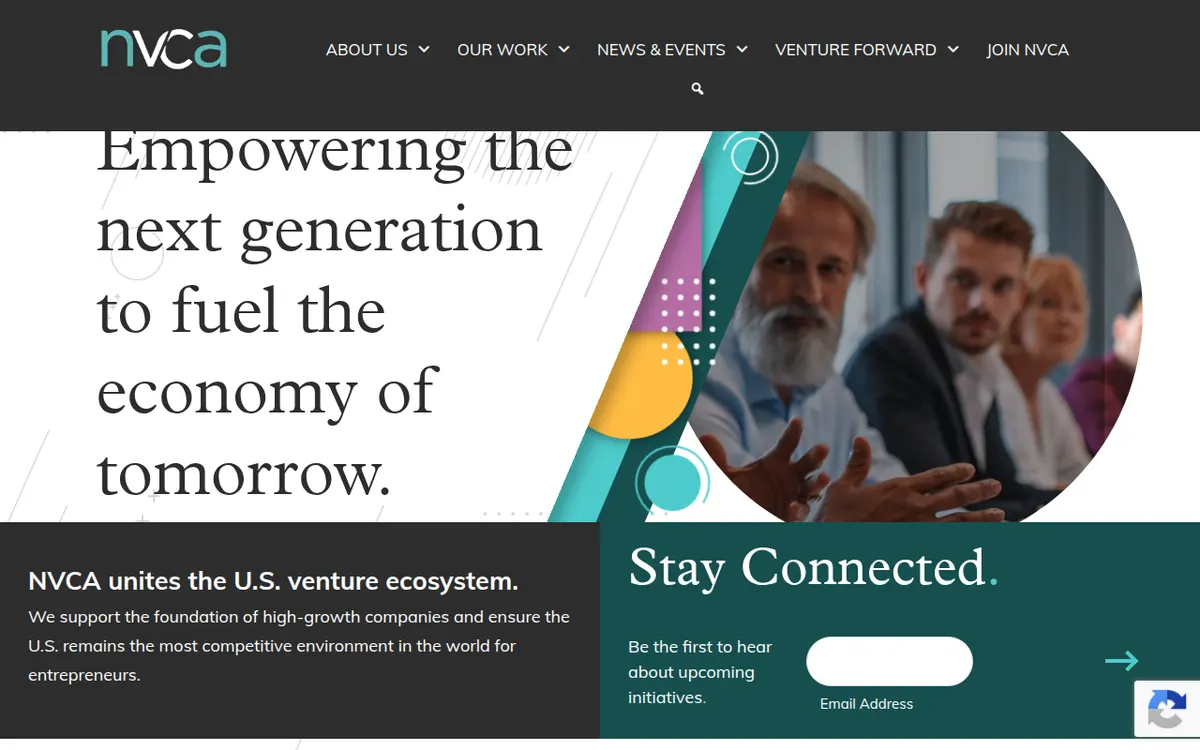 Visit the National Venture Capital Association (NVCA) website (opens in a new tab)
