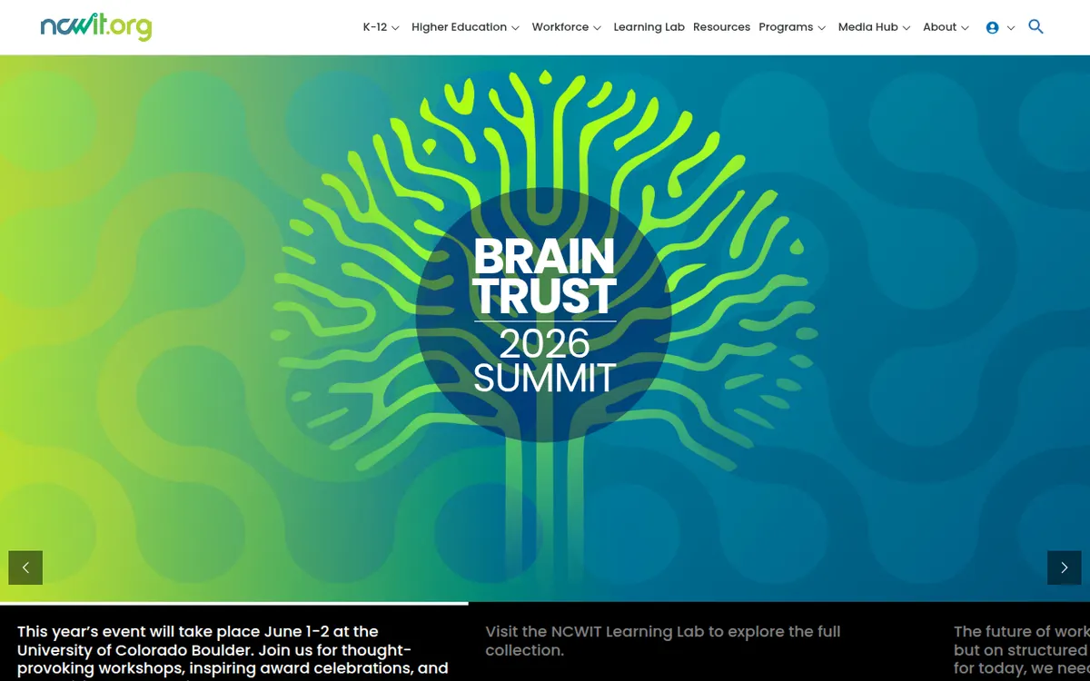 Visit the NCWIT website (opens in a new tab)
