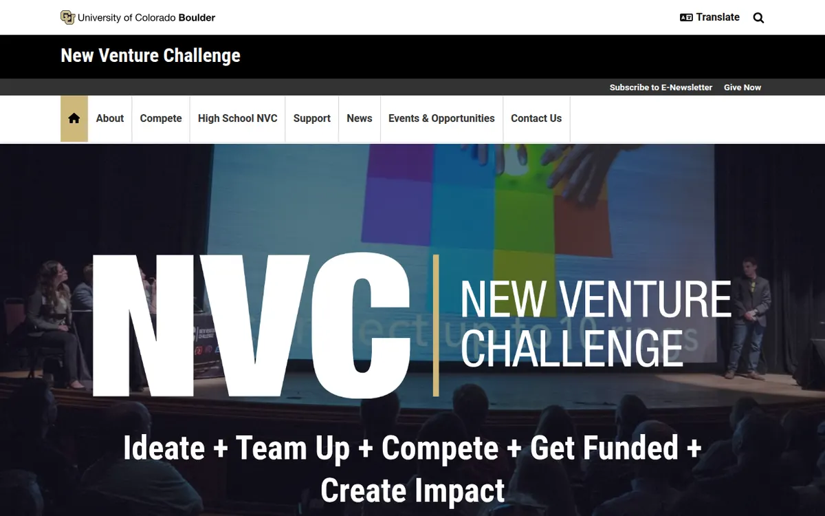 Visit the New Venture Challenge (NVC) website (opens in a new tab)