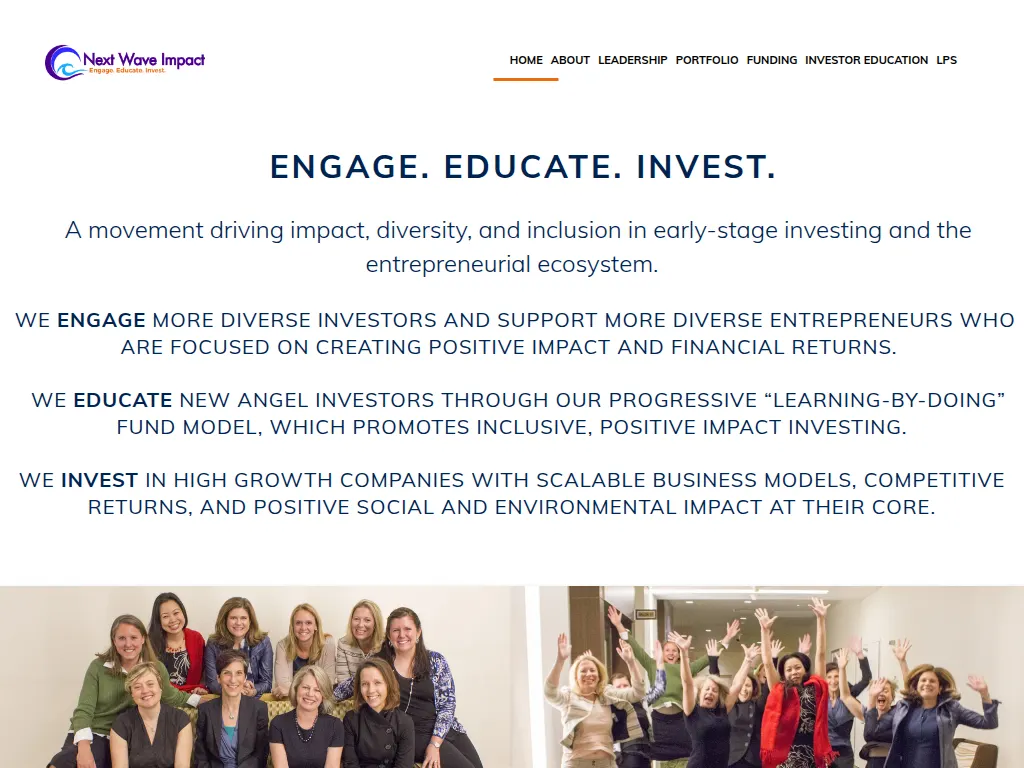 Visit the Next Wave Impact website (opens in a new tab)