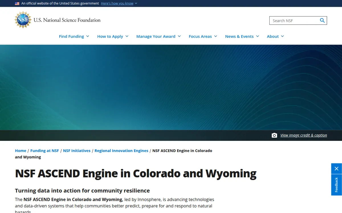 Visit the NSF ASCEND Engine in Colorado and Wyoming website (opens in a new tab)