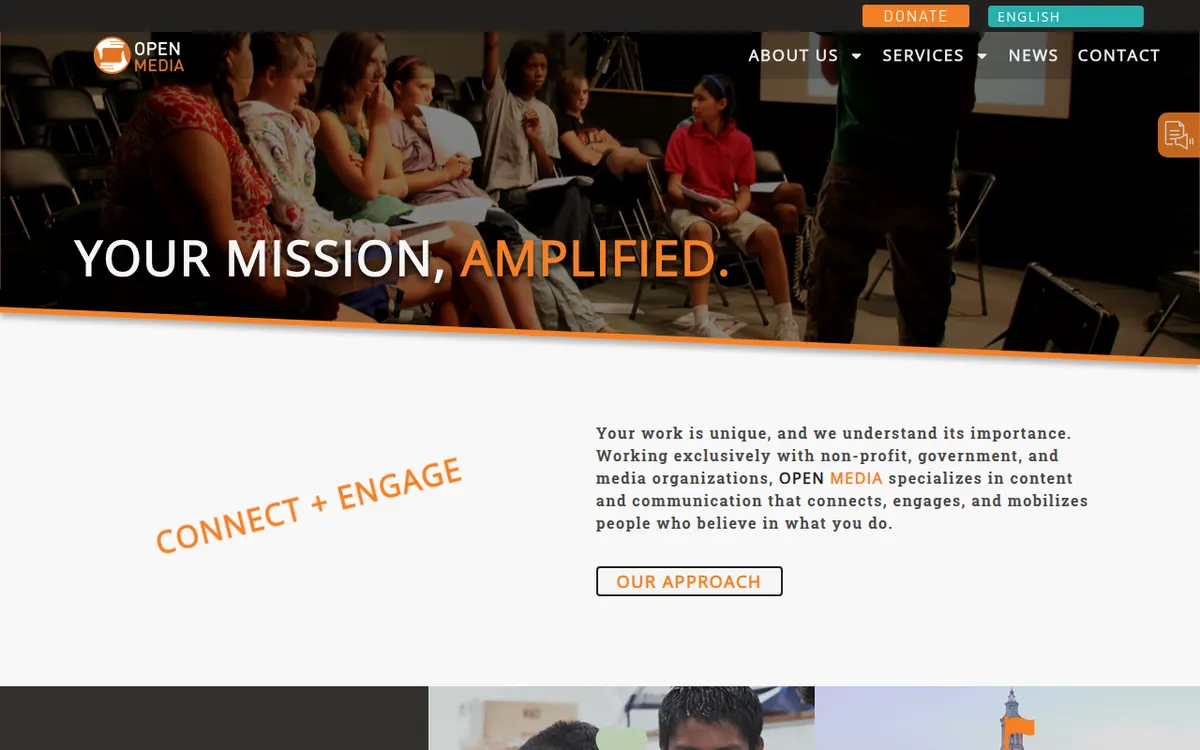 Visit the Open Media Foundation website (opens in a new tab)