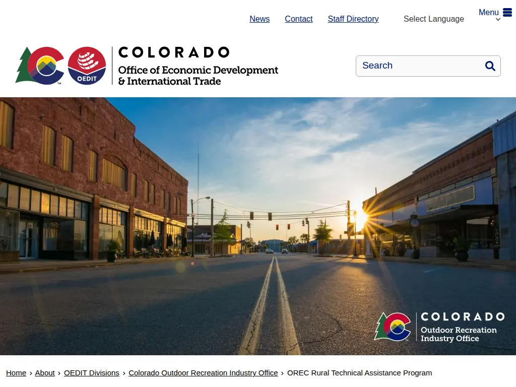 Visit the OREC Rural Technical Assistance Program (RTAP) website (opens in a new tab)