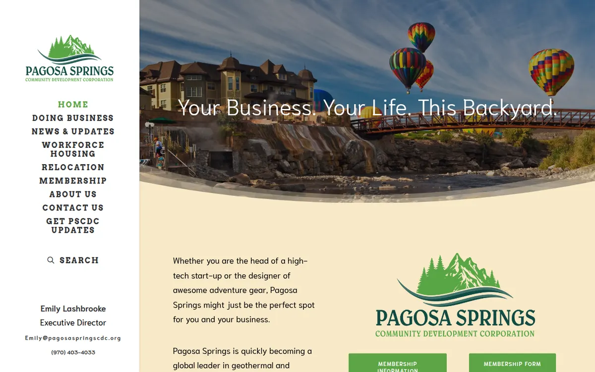 Visit the Pagosa Springs Community Development Corporation website (opens in a new tab)