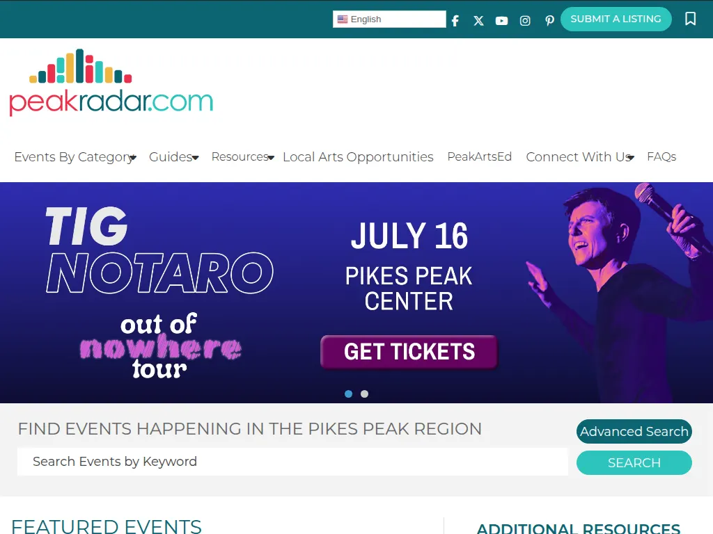 Visit the PEAK RADAR website (opens in a new tab)
