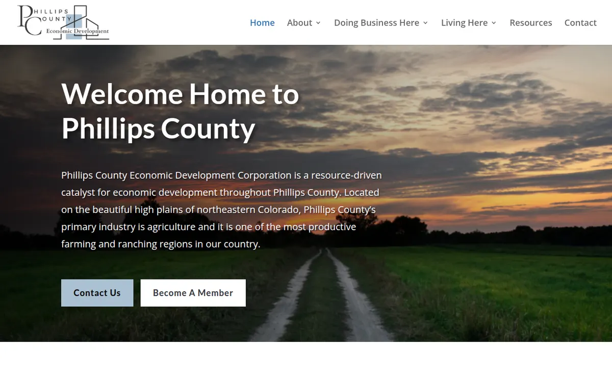 Visit the Phillips County Economic Development Corporation website (opens in a new tab)
