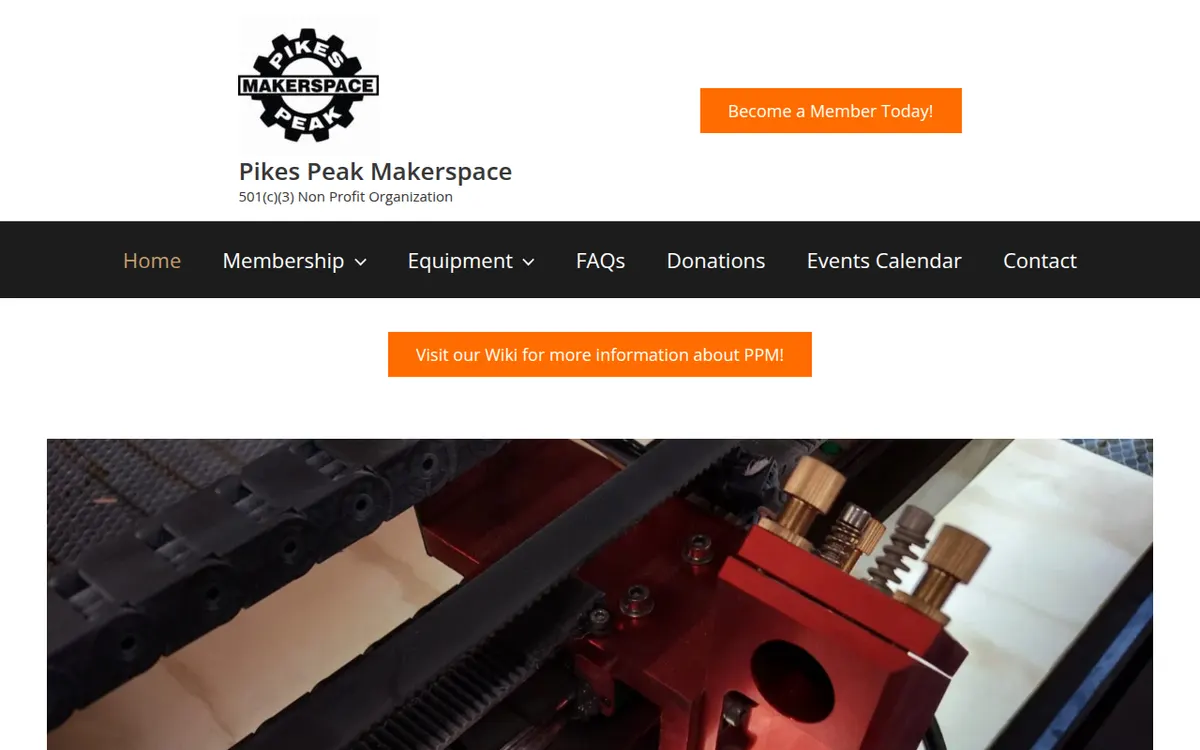 Visit the Pikes Peak Makerspace website (opens in a new tab)