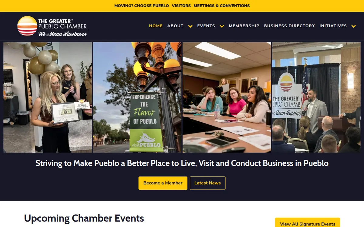 Visit the Greater Pueblo Chamber of Commerce website (opens in a new tab)