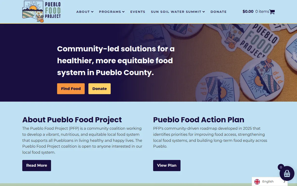 Visit the Pueblo Food Project website (opens in a new tab)