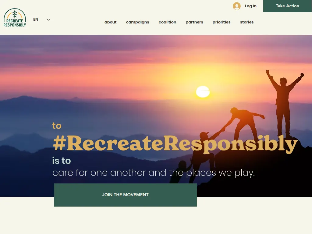 Visit the Recreate Responsibly Coalition website (opens in a new tab)