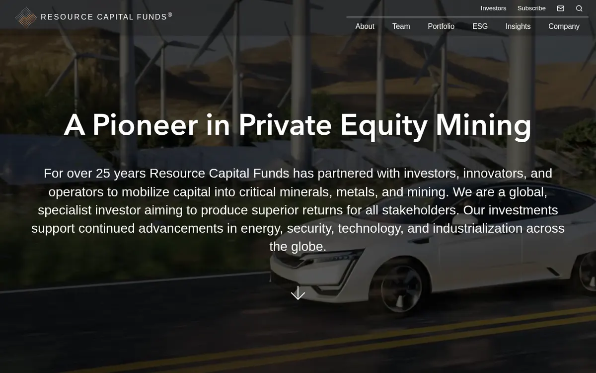 Visit the Resource Capital Funds website (opens in a new tab)