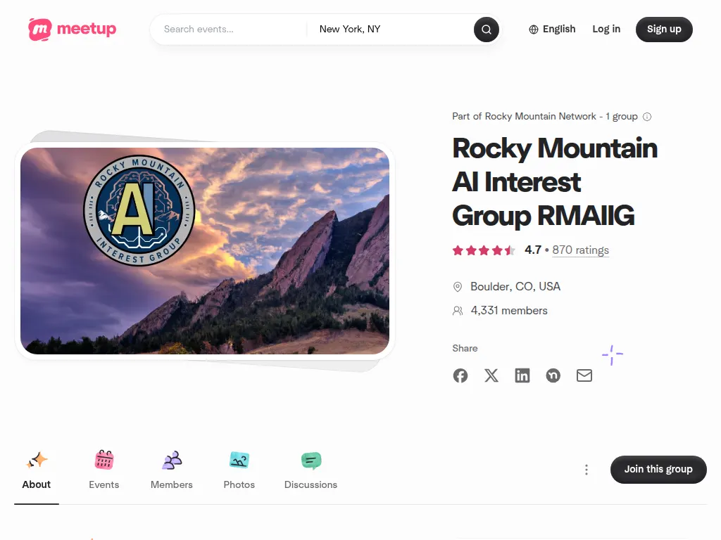 Visit the Rocky Mountain AI Interest Group (RMAIIG) website (opens in a new tab)