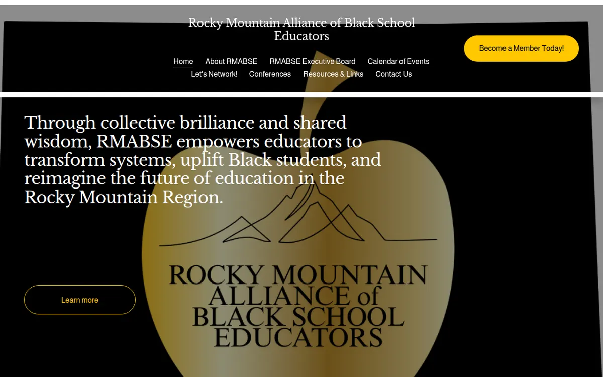 Visit the Rocky Mountain Alliance of Black School Educators (RMABSE) website (opens in a new tab)
