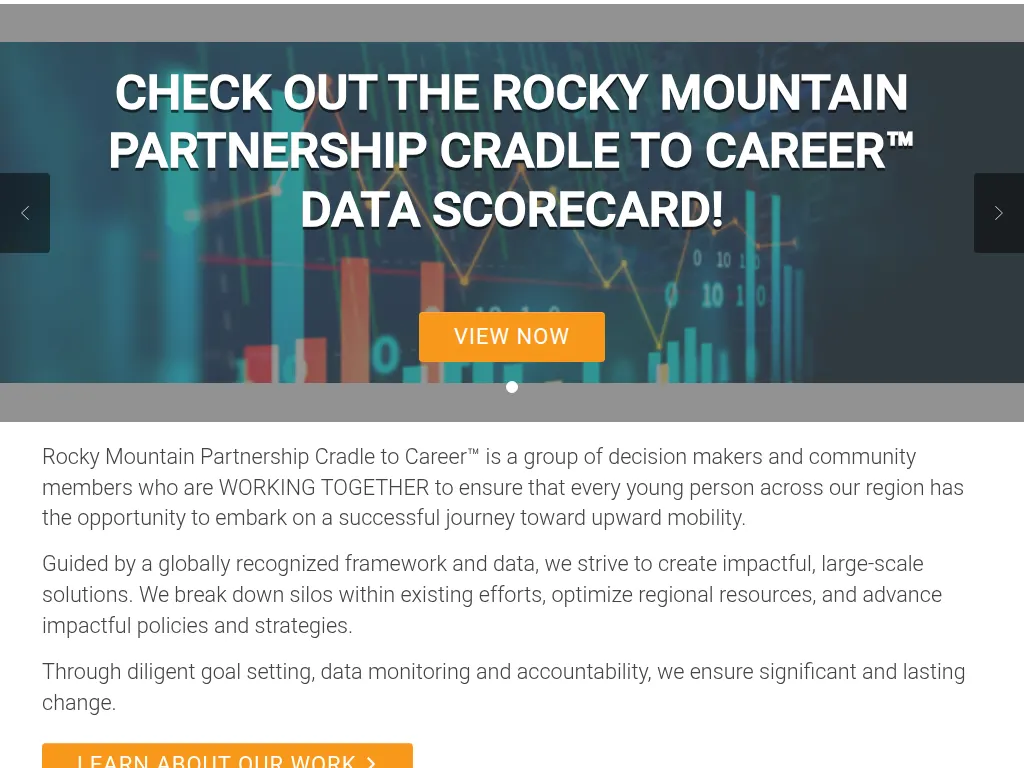 Visit the Rocky Mountain Partnership Cradle to Career (RMP) website (opens in a new tab)