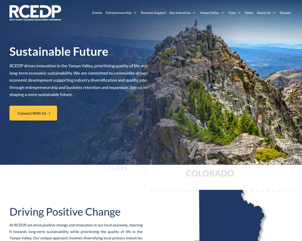 Visit the Routt County Economic Development Partnership (RCEDP) website (opens in a new tab)