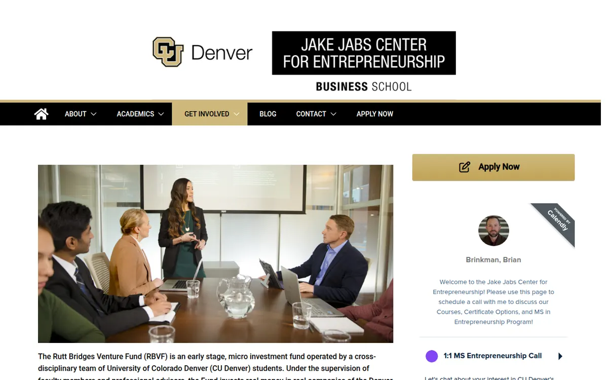 Visit the Rutt Bridges Venture Fund (RBVF) website (opens in a new tab)