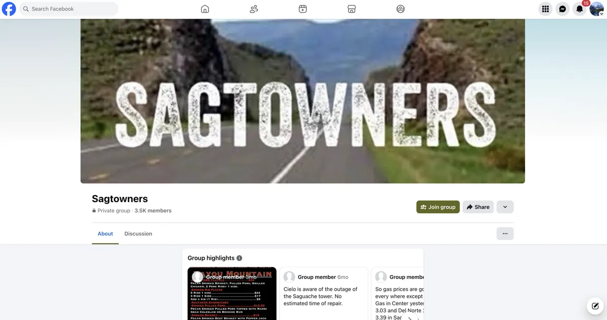 Visit the Sagtowners website (opens in a new tab)