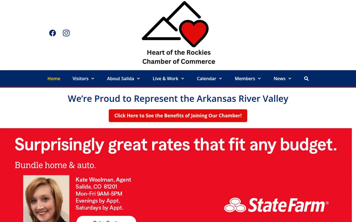 Visit the Salida Chamber of Commerce website (opens in a new tab)
