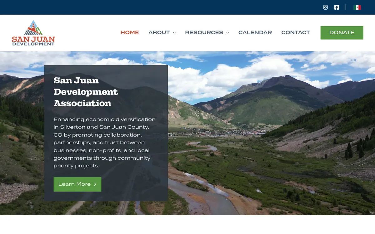 Visit the San Juan Development Association website (opens in a new tab)