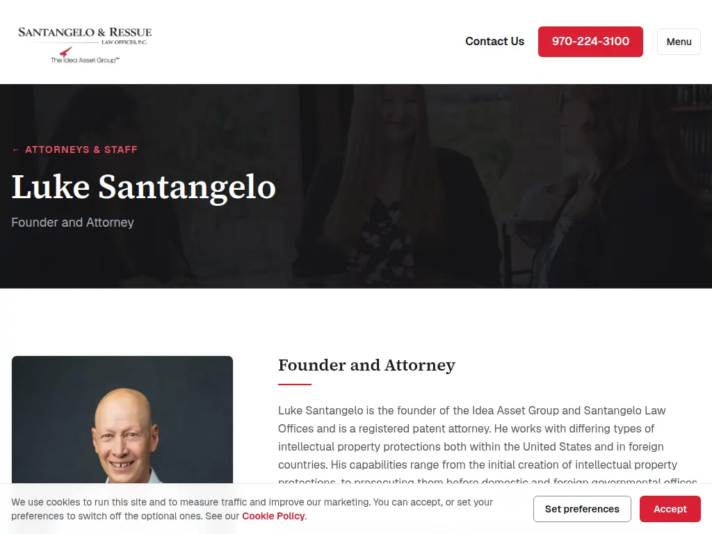 Visit the Santangelo & Ressue Law Offices website (opens in a new tab)