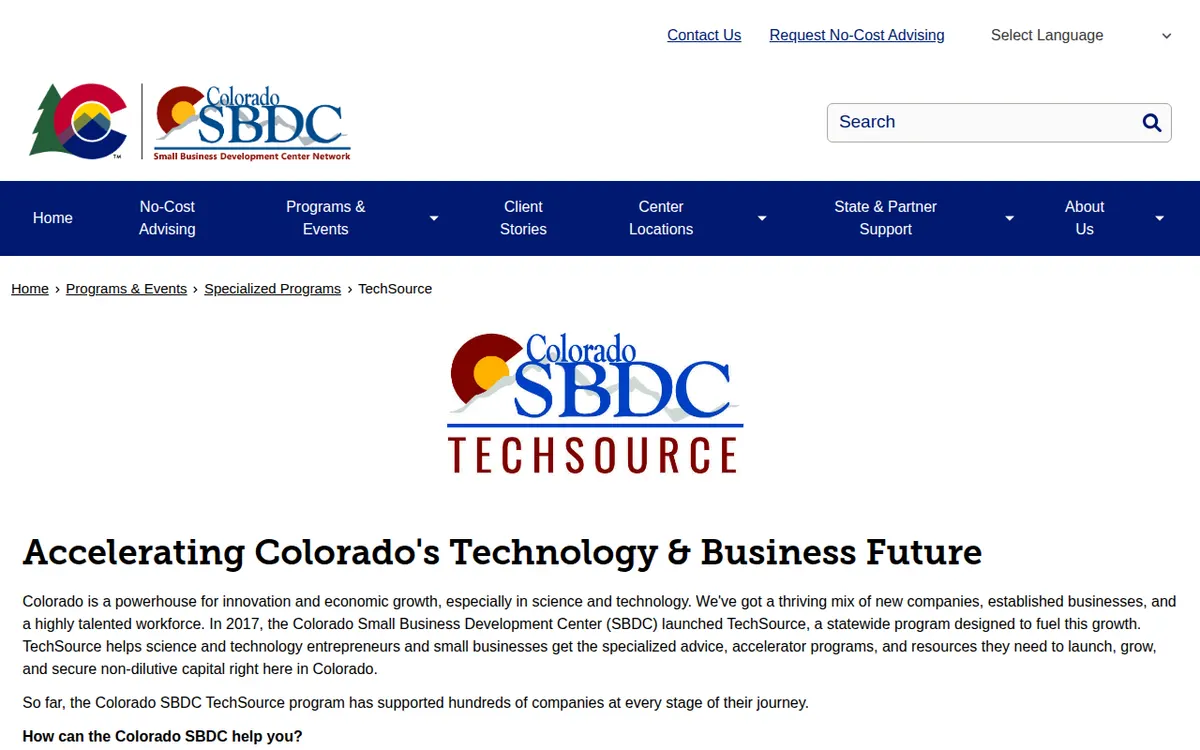Visit the SBDC TechSource website (opens in a new tab)