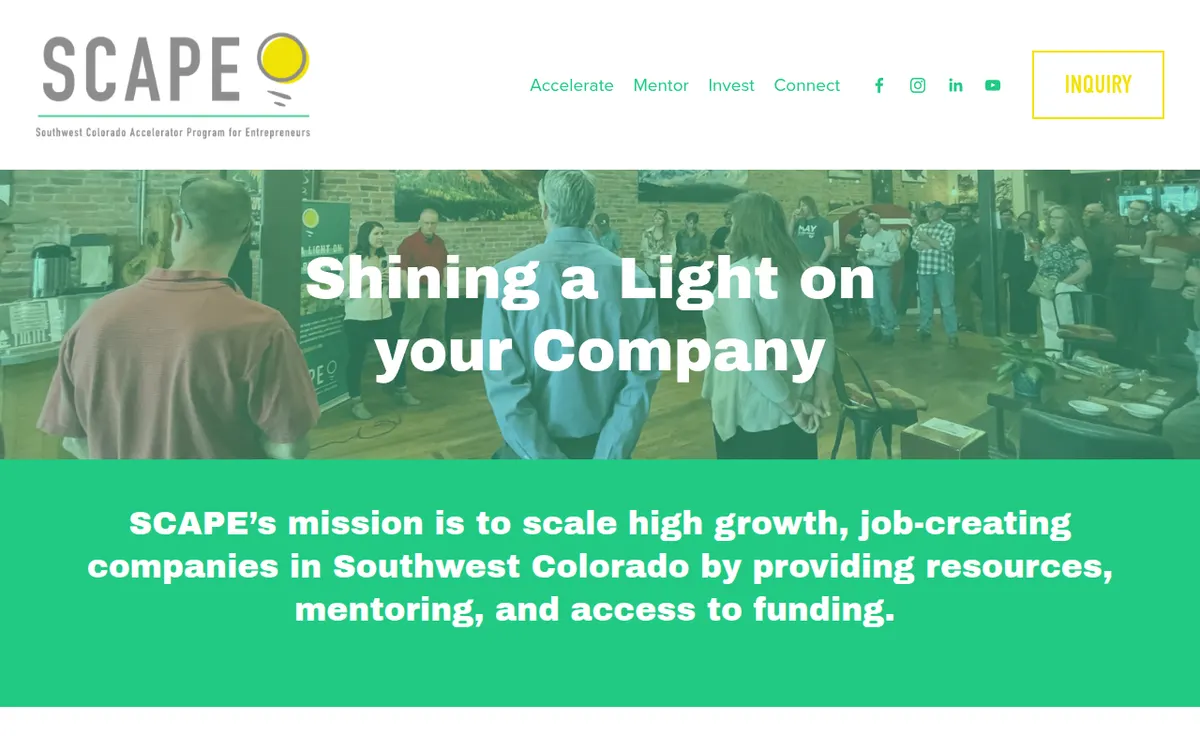 Visit the SCAPE website (opens in a new tab)