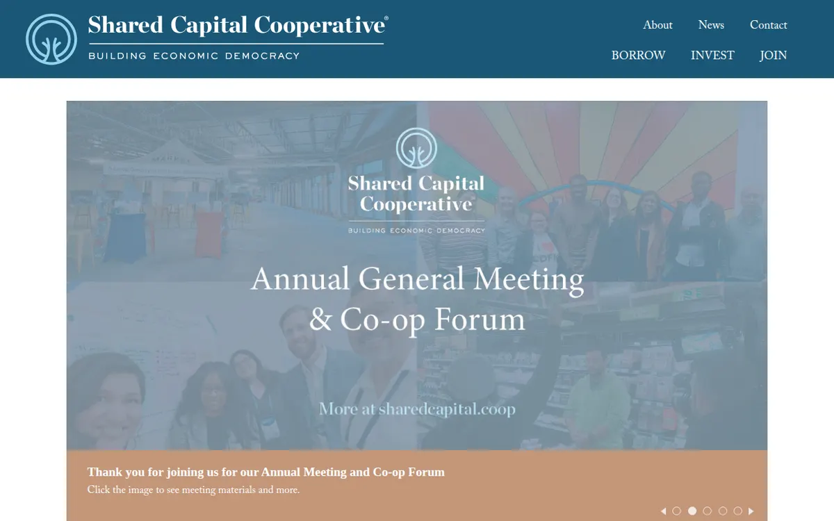 Visit the Shared Capital Cooperative website (opens in a new tab)