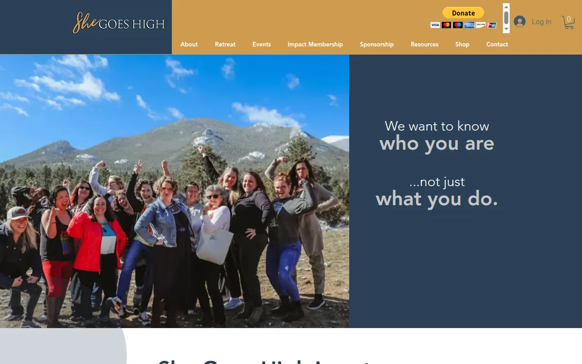 Visit the She Goes High website (opens in a new tab)