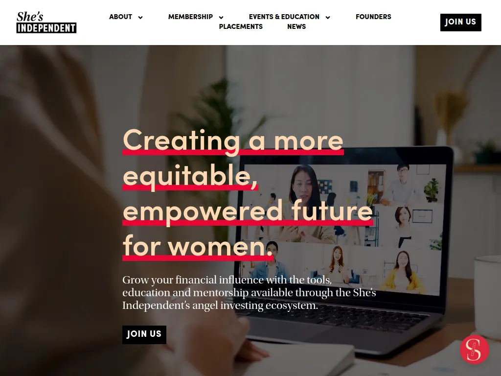 Visit the She's Independent website (opens in a new tab)