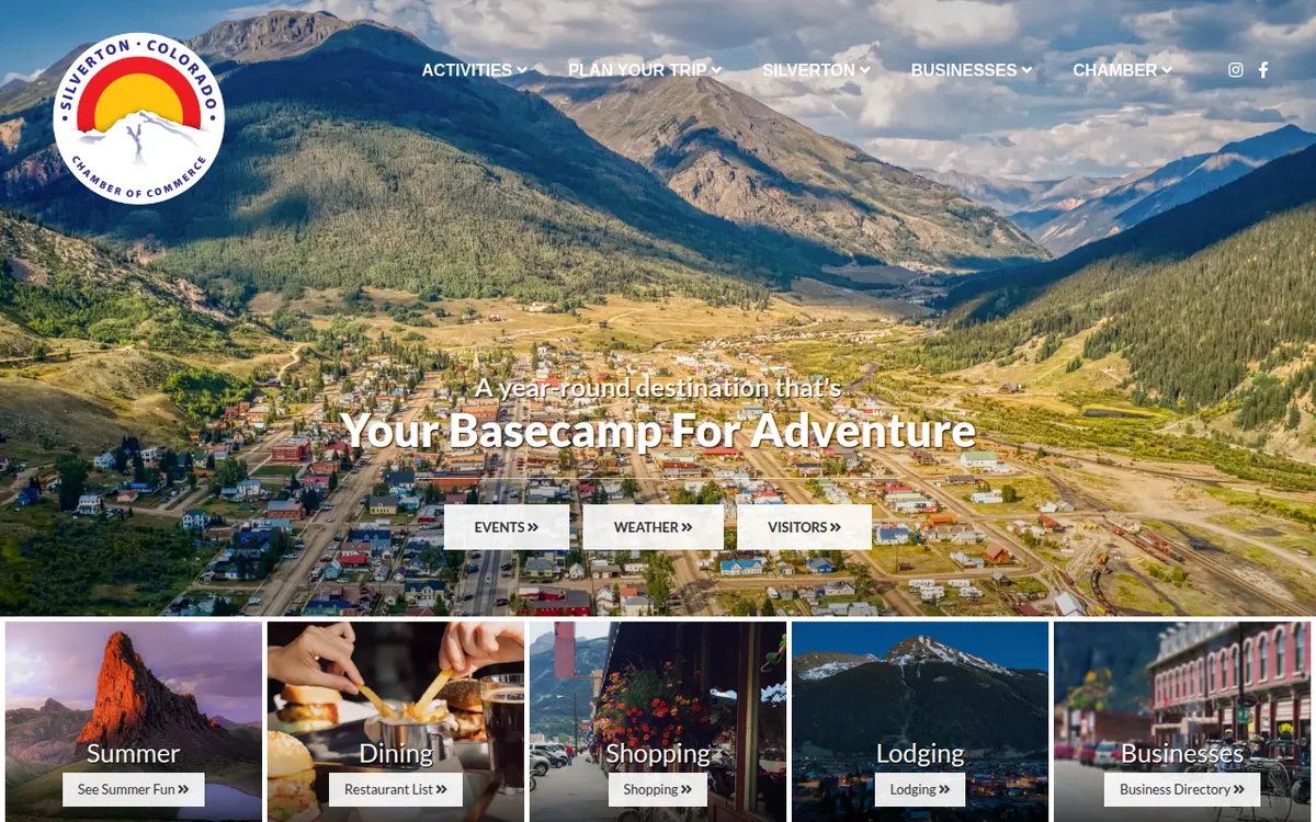 Visit the Silverton Colorado Chamber of Commerce website (opens in a new tab)