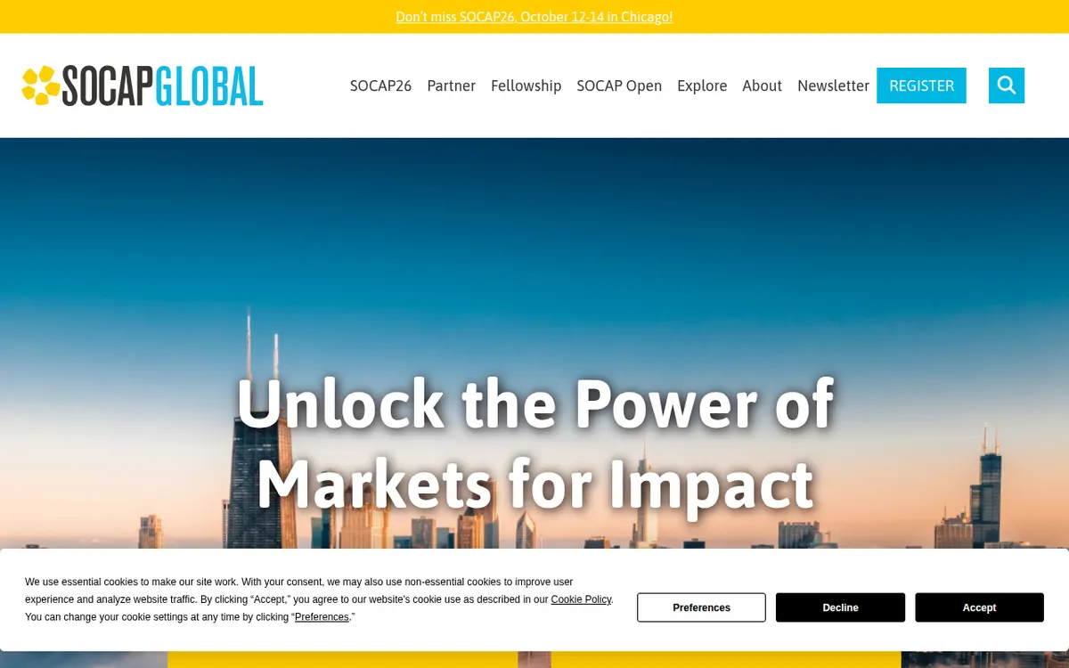 Visit the SOCAP website (opens in a new tab)