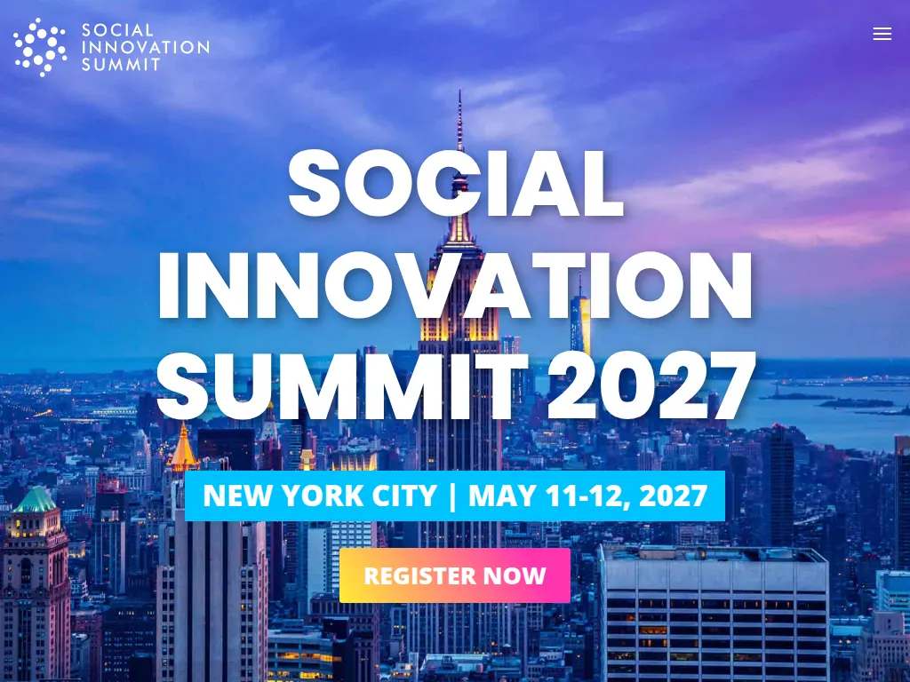 Visit the Social Innovation Summit website (opens in a new tab)