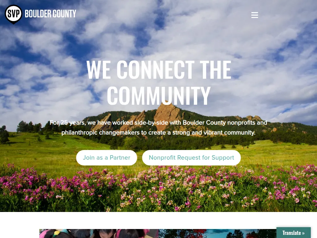 Visit the Social Venture Partners Boulder County website (opens in a new tab)