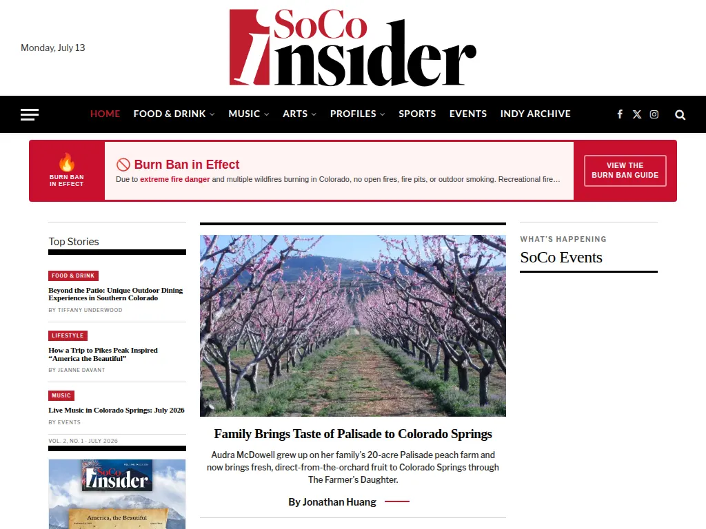 Visit the SoCo Insider website (opens in a new tab)