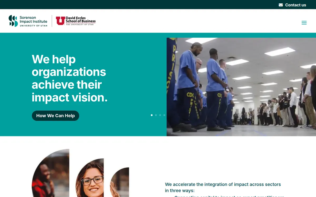 Visit the Sorenson Impact Institute website (opens in a new tab)